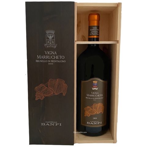 Immagine vino Castello Banfi, Brunello di Montalcino DOCG Vigna Marrucheto 2018 magnum