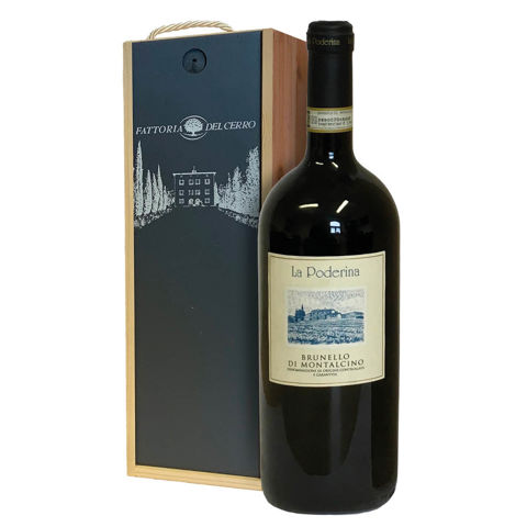 Immagine vino Tenute Del Cerro Tenuta La Poderina, Brunello di Montalcino DOCG {Brunello di Montalcino} legno 2018 magnum