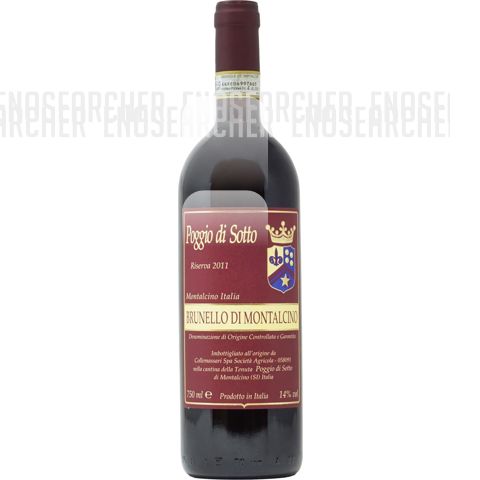 Immagine vino Poggio di Sotto, Brunello di Montalcino DOCG {Brunello Riserva} 2011