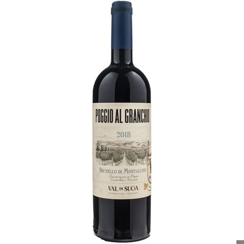 Immagine vino Val di Suga, Brunello di Montalcino DOCG {Brunello di Montalcino} Poggio al Granchio 2018