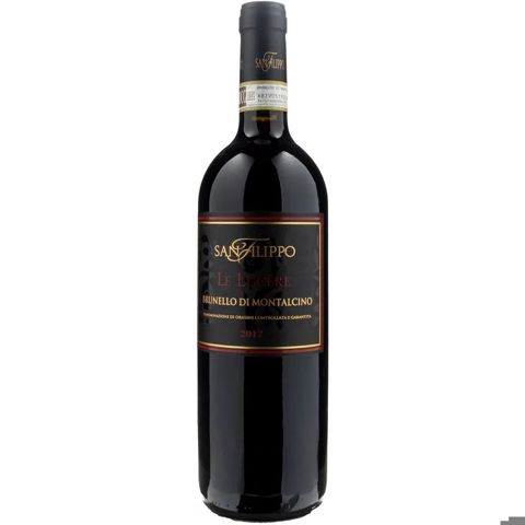 Immagine vino San Filippo Montalcino, Brunello di Montalcino DOCG {Le Lucère} 2017