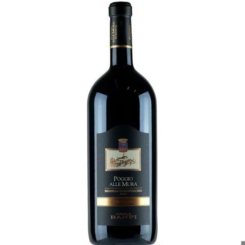 Immagine vino Castello Banfi, Brunello di Montalcino DOCG {Poggio alle Mura Riserva} 2010 magnum