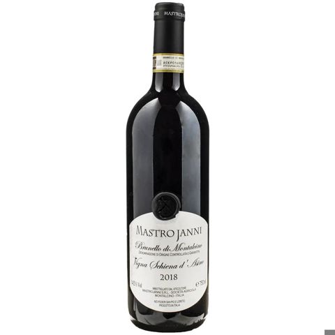 Immagine vino Mastrojanni, Brunello di Montalcino DOCG Vigna Schiena d'Asino 2018