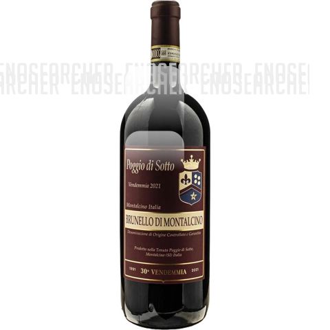Immagine vino Poggio di Sotto, Brunello di Montalcino DOCG Brunello 2021 magnum