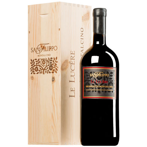 Immagine vino San Filippo Montalcino, Brunello di Montalcino DOCG {Le Lucère} 2017 magnum