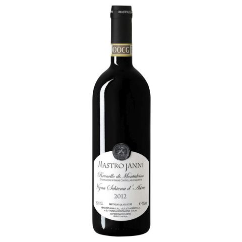Immagine vino Mastrojanni, Brunello di Montalcino DOCG Vigna Schiena d'Asino 2012
