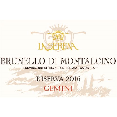 Immagine vino La Serena, Brunello di Montalcino DOCG {Gemini} 2016
