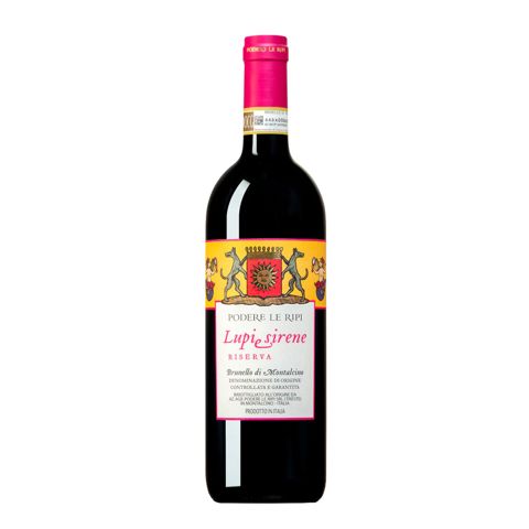 Immagine vino Podere Le Ripi, Brunello di Montalcino DOCG {Lupi e Sirene Riserva} 2018