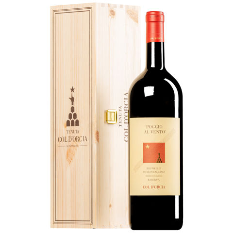 Immagine vino Tenuta Col d'Orcia, Brunello di Montalcino DOCG {Poggio al Vento} riserva 2015 magnum