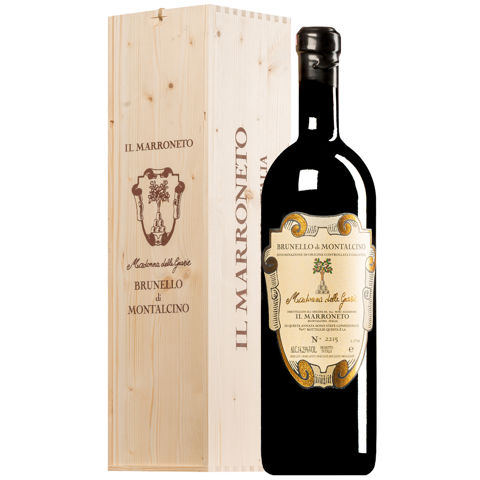 Immagine vino Il Marroneto, Brunello di Montalcino DOCG {Madonna delle Grazie} 2018 jèroboam