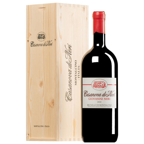 Immagine vino Casanova di Neri, Brunello di Montalcino DOCG Giovanni Neri 2018 magnum