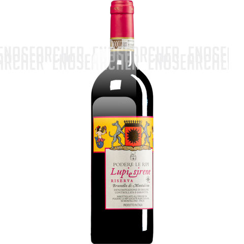 Immagine vino Podere Le Ripi, Brunello di Montalcino DOCG {Lupi e Sirene Riserva} 2020