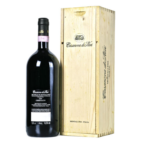 Immagine vino Casanova di Neri, Brunello di Montalcino DOCG {Cerretalto} 2004 magnum