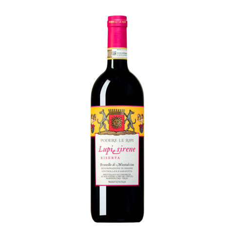 Immagine vino Podere Le Ripi, Brunello di Montalcino DOCG {Lupi e Sirene Riserva} 2015