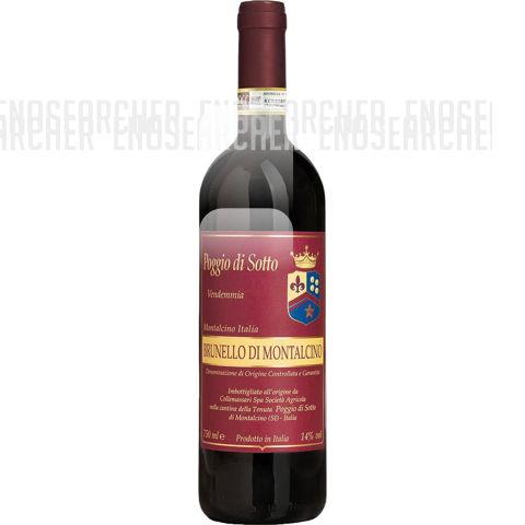 Immagine vino Poggio di Sotto, Brunello di Montalcino DOCG Brunello 2019 jèroboam