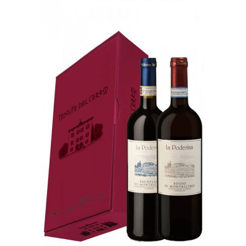 Immagine vino Tenute del Cerro Tenuta La Poderina, Brunello di Montalcino DOCG 2021 in legno 2017