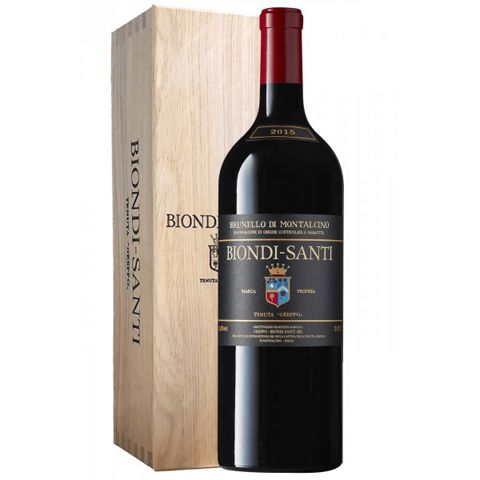 Immagine vino Franco Biondi Santi Tenuta il Greppo, Brunello di Montalcino DOCG 2015 magnum