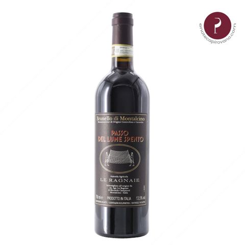 Immagine vino Le Ragnaie, Brunello di Montalcino DOCG Passo del Lume Spento 2017