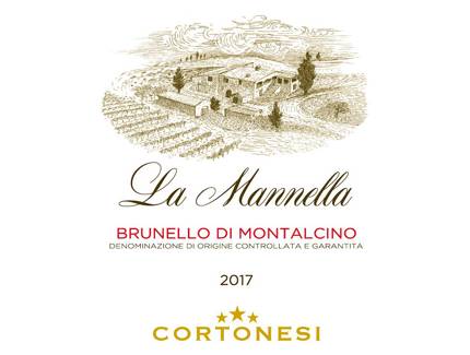 Cortonesi: Brunello di Montalcino DOCG La Mannella 2017