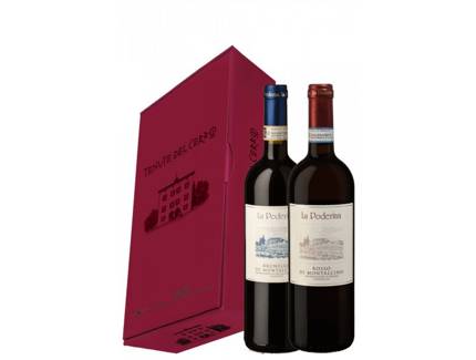 Tenute Del Cerro Tenuta La Poderina: Tenute del Cerro Tenuta La PoderinaBrunello di Montalcino DOCG 2021 in legno 2017